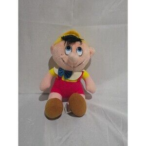 Pinocchio Walt Disney Animated Film Classic Vintage 1985 Plush Stuffed Doll 8"